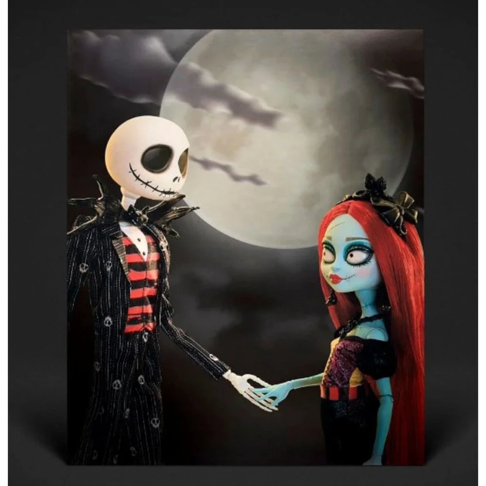 Monster High Skullector The Nightmare Before Christmas Jack & Sally Dolls HNF99
